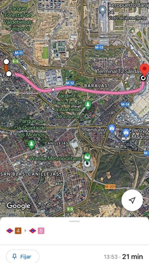 Alojamiento Entero Junto Ifema Y Aeropuerto Madrid Buitenkant foto